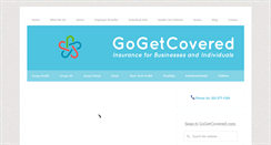 Desktop Screenshot of gogetcovered.com